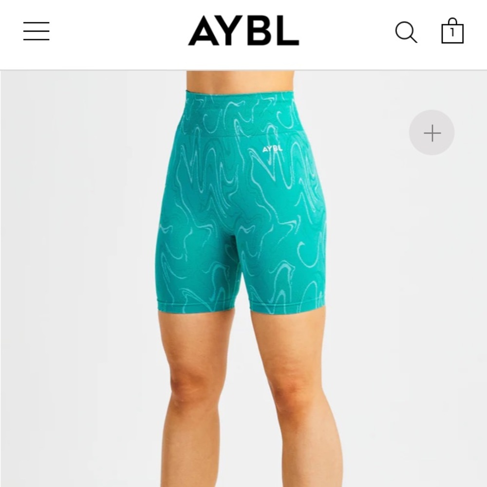 NWT AYBL velocity seamless shorts